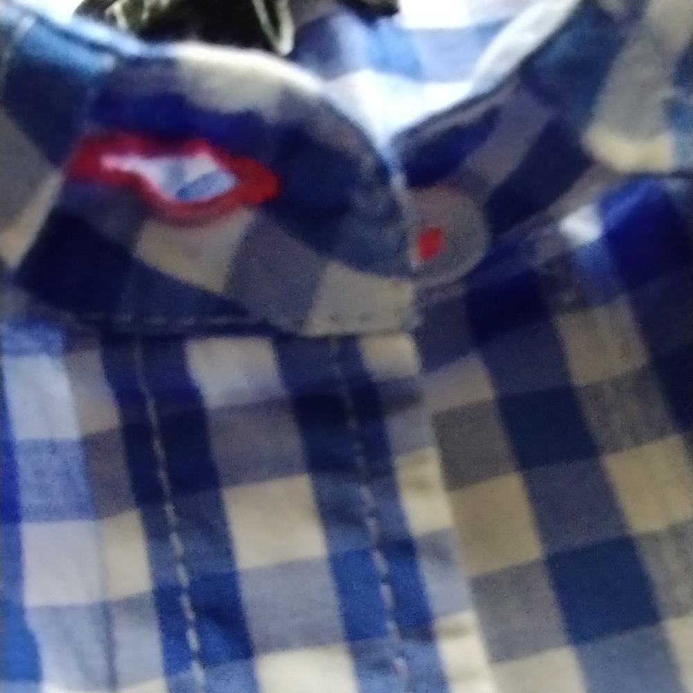 Talbots Blue Gingham Button Down - image 8